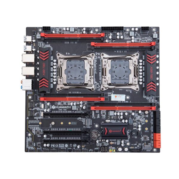 Mainboard HUANANZHI X99 DUAL-T8D (Intel LGA 2011-3/E-ATX/DDR3) - Hình ảnh 2