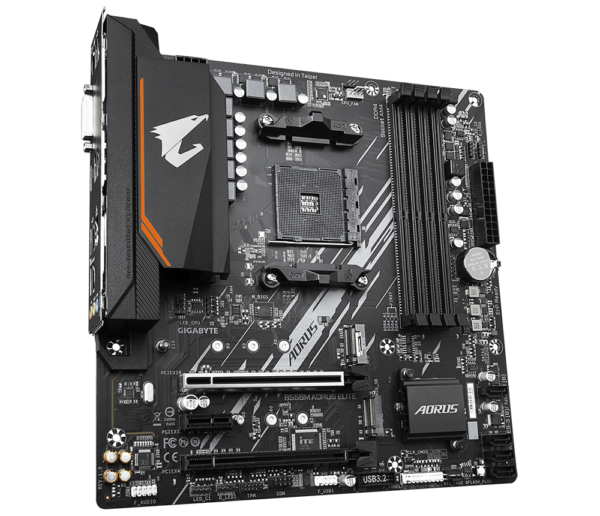 Mainboard GIGABYTE B550M AORUS ELITE (AMD AM4/m-ATX/DDR4) - Hình ảnh 3