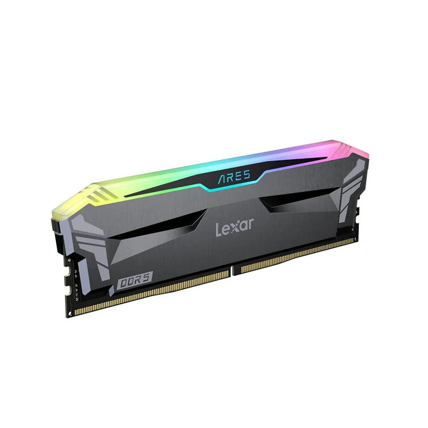 RAM Lexar ARES RGB (EXPO + XMP) Black 32GB (2x16GB) DDR5 Bus 6000 Cas 30 (LD5BU016G-R6000GDLA) - Hình ảnh 3