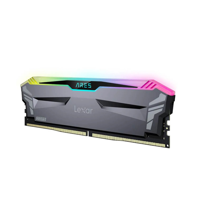 RAM Lexar ARES RGB (EXPO + XMP) Black 32GB (2x16GB) DDR5 Bus 6000 Cas 30 (LD5BU016G-R6000GDLA) - Hình ảnh 2