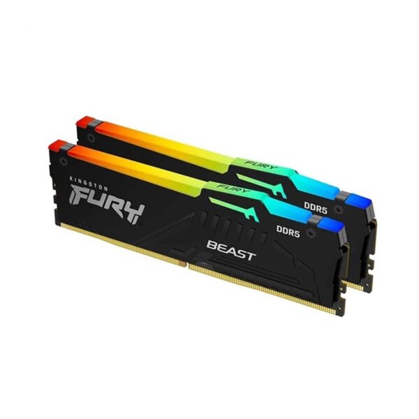 RAM Kingston FURY Beast RGB (XMP) 64GB (2x32GB) DDR5 Bus 6000 (KF560C40BBAK2-64) - Hình ảnh 2