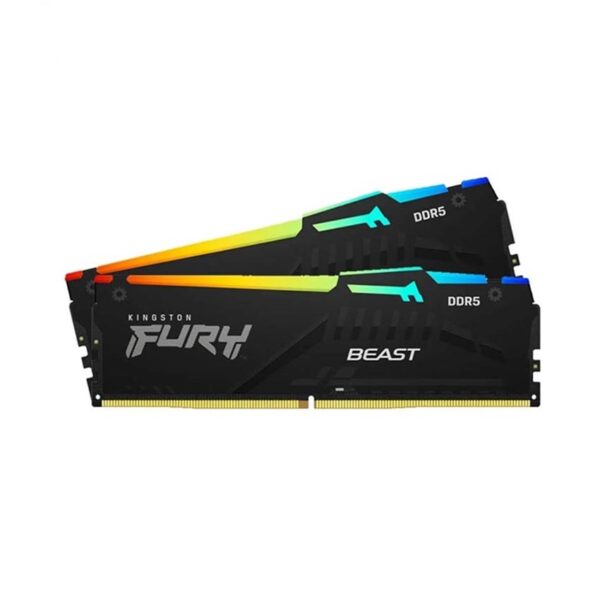 RAM Kingston FURY Beast RGB (XMP) 64GB (2x32GB) DDR5 Bus 6000 (KF560C40BBAK2-64)
