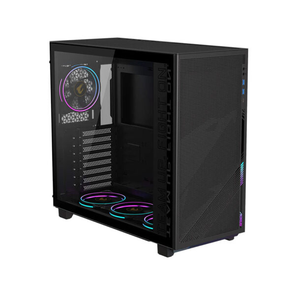 Vỏ case Gigabyte Aorus C400 Glass ( ATX, 4 Fan ARGB) - Hình ảnh 4