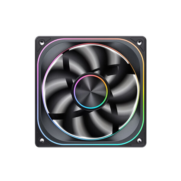 Quạt Jonsbo ZB-120BR (Black - Fan Ngược) (LED A-RGB/Không kèm Controller/Bộ 1 Quạt)