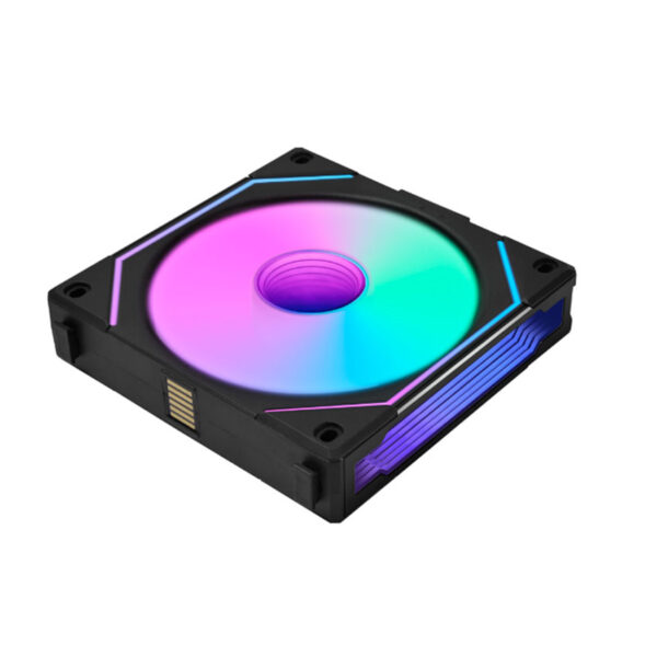 Quạt Lian Li UNI Fan SL-INF Reverse 140 Black (LED A-RGB/Không kèm Controller/Bộ Quạt) - Hình ảnh 2