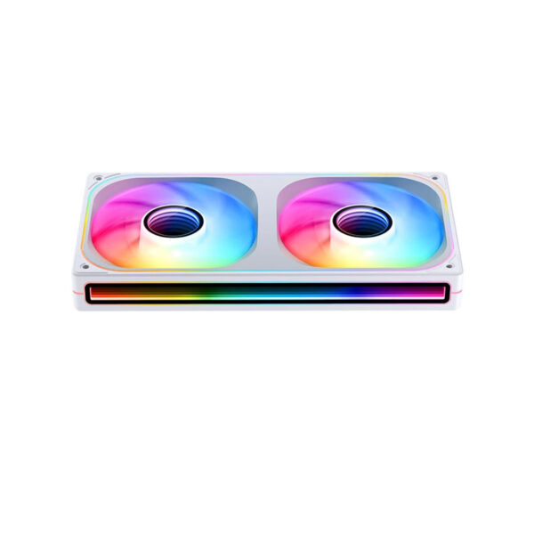 Quạt Liền Khối Jonsbo ZB-240WR (White - Fan ngược) (LED A-RGB/Không kèm Controller/Bộ 1 Quạt) - Hình ảnh 3
