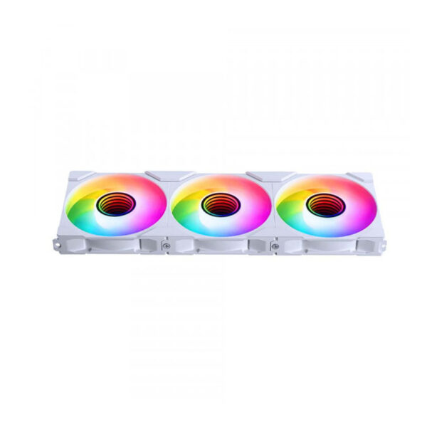 Quạt Phanteks M25 G2 120mm Reverse White (LED D-RGB/Không kèm Controller/Bộ 3 Quạt)