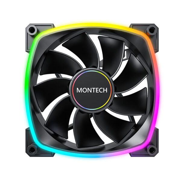 Quạt Tản Nhiệt Montech RX 140 PWM Black ( Quạt Ngược )