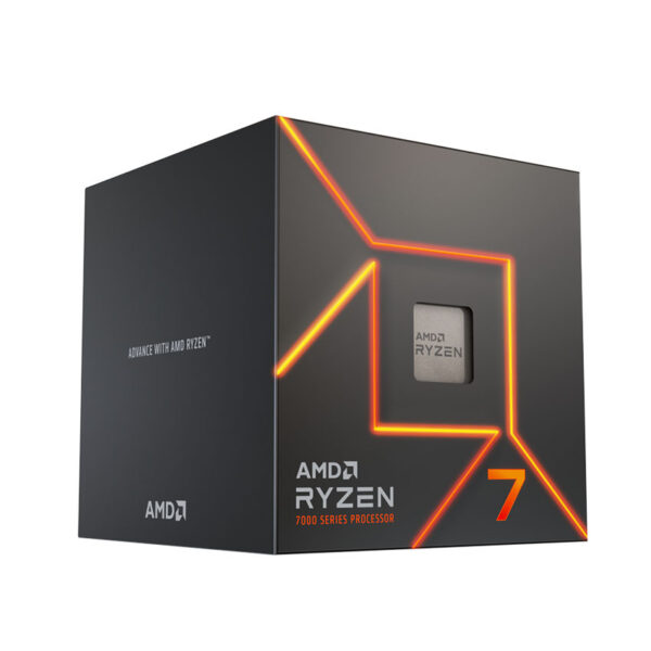 CPU AMD Ryzen 7 7700 (3.8 GHz Upto 5.3GHz / 40MB / 8 Cores, 16 Threads / 65W / Socket AM5) - TRAY - Hình ảnh 3