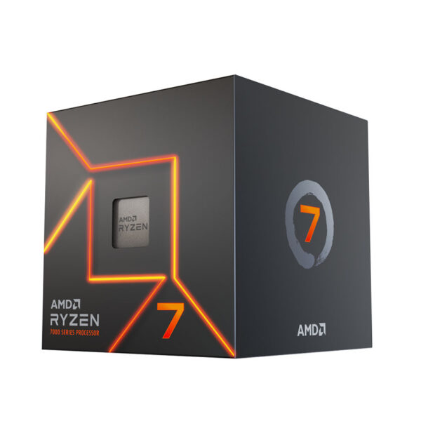 CPU AMD Ryzen 7 7700 (3.8 GHz Upto 5.3GHz / 40MB / 8 Cores, 16 Threads / 65W / Socket AM5) - TRAY