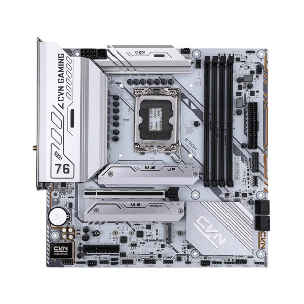 Mainboard Colorful CVN B760M FROZEN WIFI D5 V20 (Intel LGA 1851/ATX/DDR5) - Hình ảnh 4