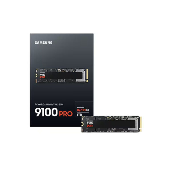Ổ cứng SSD NVMe Samsung 9100 PRO 1TB PCIe 5.0 x4 (Đọc 14700 MB/s - Ghi 13300 MB/s)
