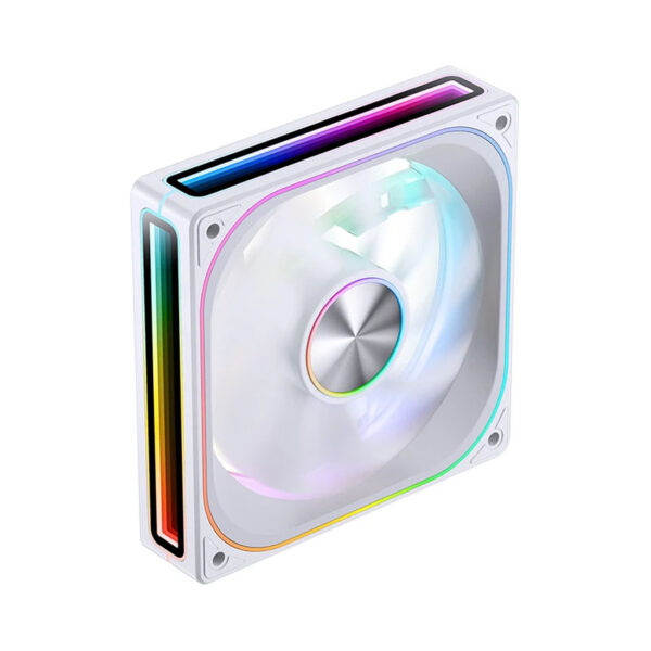 Quạt Jonsbo ZA-120W (White - Fan xuôi) (LED A-RGB/Không kèm Controller/Bộ 1 Quạt) - Hình ảnh 3