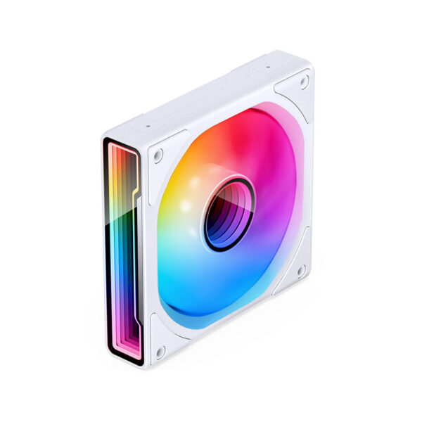 Quạt Jonsbo ZK-120W(3 IN 1) (White) (LED A-RGB/Không kèm Controller/Bộ 3 Quạt) - Hình ảnh 2