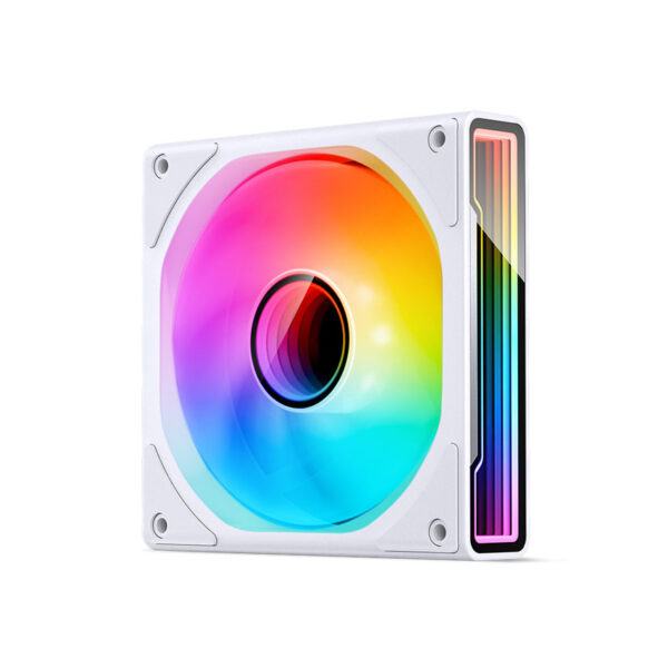 Quạt Jonsbo ZK-120W(3 IN 1) (White) (LED A-RGB/Không kèm Controller/Bộ 3 Quạt) - Hình ảnh 3