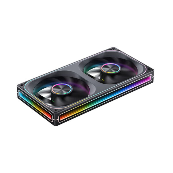 Quạt Liền Khối Jonsbo ZA-240B (Black - Fan xuôi) (LED A-RGB/Không kèm Controller/Bộ 1 Quạt) - Hình ảnh 2