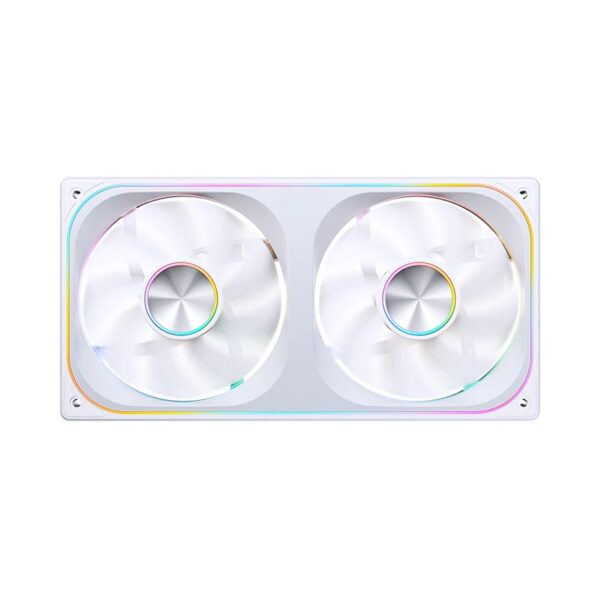 Quạt Liền Khối Jonsbo ZA-240WR (White - Fan ngược) (LED A-RGB/Không kèm Controller/Bộ 1 Quạt)