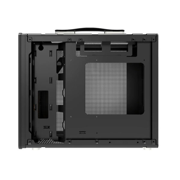 Vỏ Case DarkFlash WD200 (Mid Tower/Màu Đen/Có mặt gỗ)/Không Kèm Quạt) - Hình ảnh 2