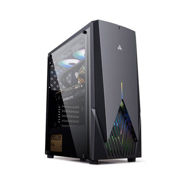Vỏ Case GOLDEN FIELD 241 Plus (Mid-Tower/Màu Đen)/Không Kèm Quạt)