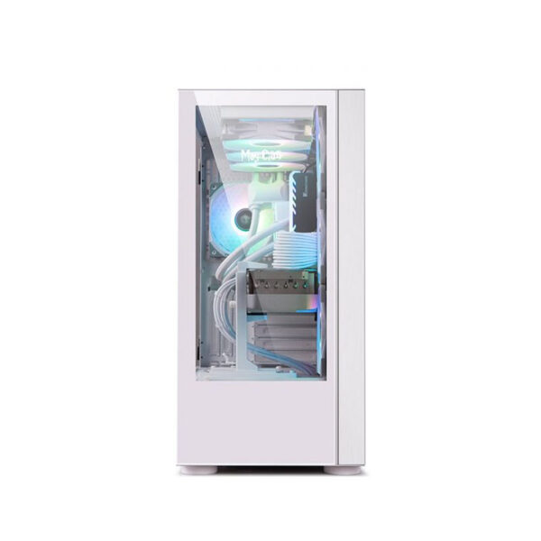 Vỏ Case GOLDEN FIELD 415W MAGICIAN (Mid-Tower/Màu Trắng)/Không Kèm Quạt) - Hình ảnh 3