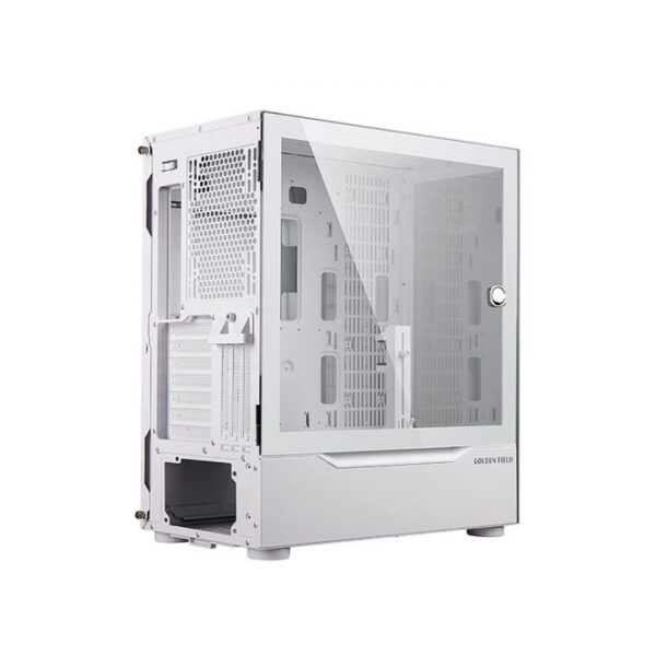 Vỏ Case GOLDEN FIELD 415W MAGICIAN (Mid-Tower/Màu Trắng)/Không Kèm Quạt) - Hình ảnh 4