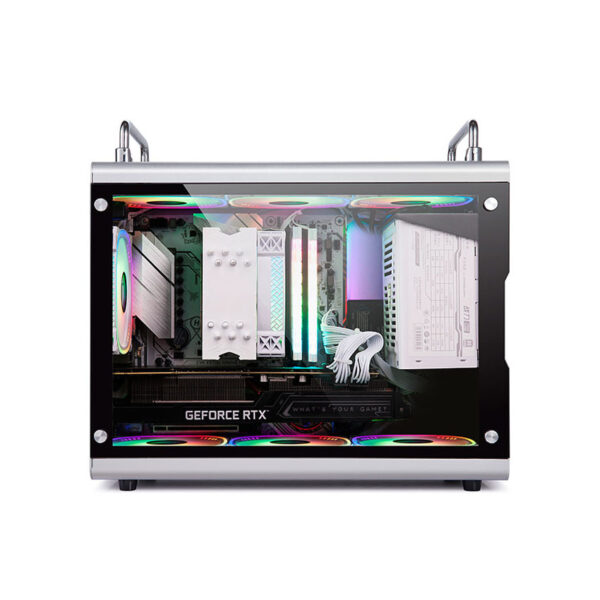 Vỏ Case GOLDEN FIELD Ghost 21+ (Mid-Tower/Màu Trắng)/Không Kèm Quạt) - Hình ảnh 2