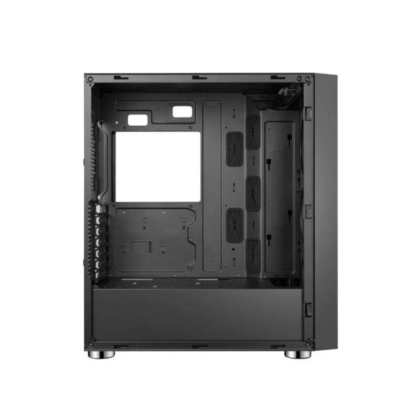 Vỏ Case GOLDEN FIELD Magic-B 3XMA (Mid-Tower/Màu Đen)/Kèm 3 Quạt RGB Auto) - Hình ảnh 2