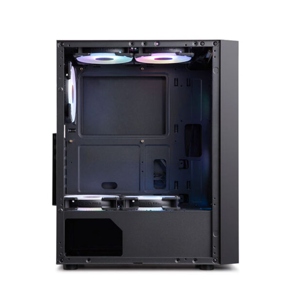 Vỏ Case GOLDEN FIELD N95 3XMA Gaming Pro (Mid-Tower/Màu Đen)/Kèm 3 Quạt RGB Auto) - Hình ảnh 4