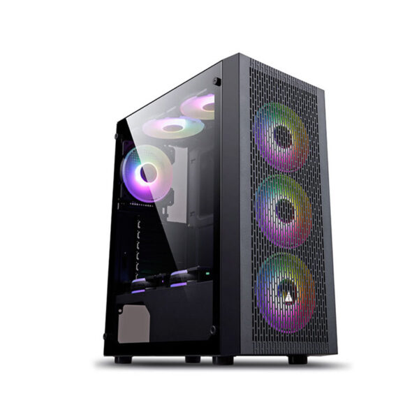 Vỏ Case GOLDEN FIELD N95 (Mid-Tower/Màu Đen)/Không Kèm Quạt)