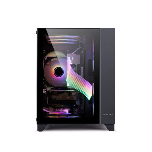 Vỏ Case GOLDEN FIELD Window 21+ (Mini Tower/Màu Đen)/Không Kèm Quạt) - Hình ảnh 2