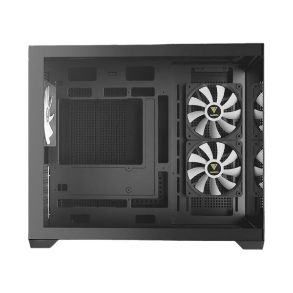 Vỏ Case Gamdias AURA GC10M ARGB (Micro Tower/Màu Đen)/Không Kèm Quạt) - Hình ảnh 4
