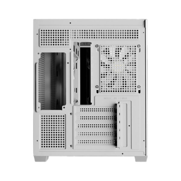 Vỏ Case Gamdias AURA GC10M ARGB WH (Micro Tower/Màu Trắng)/Không Kèm Quạt) - Hình ảnh 2