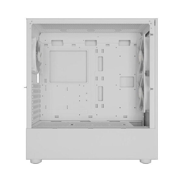 Vỏ Case Gamdias TALOS E3 MESH ELITE WHITE (MID Tower/Màu Trắng)/Kèm 3 Quạt ARGB) - Hình ảnh 4