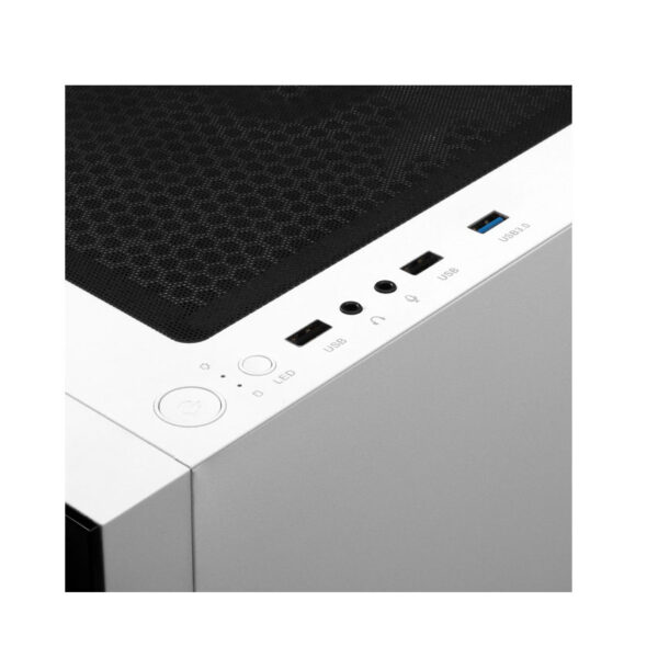 Vỏ Case Gamdias TALOS E3 (MID Tower/Màu Trắng)/Kèm 3 Quạt ARGB) - Hình ảnh 2