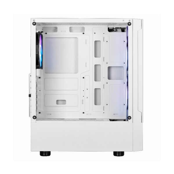 Vỏ Case Gamdias TALOS M3 MESH WHITE (MID Tower/Màu Trắng)/Kèm 3 Quạt ARGB) - Hình ảnh 3