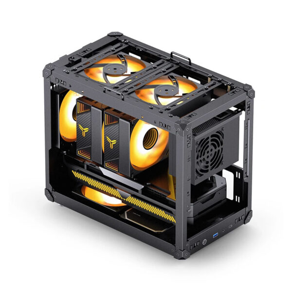 Vỏ Case Jonsbo C6 MAX (Mini Tower/Màu Đen)/Không Kèm Quạt) - Hình ảnh 7