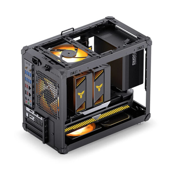 Vỏ Case Jonsbo C6 MAX (Mini Tower/Màu Đen)/Không Kèm Quạt) - Hình ảnh 8
