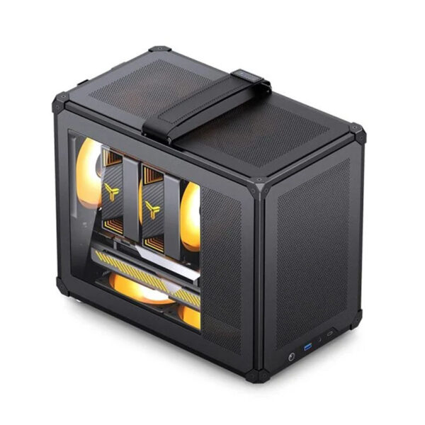 Vỏ Case Jonsbo C6 MAX (Mini Tower/Màu Đen)/Không Kèm Quạt)