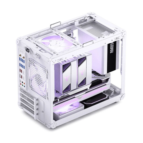Vỏ Case Jonsbo C6 MAX (Mini Tower/Màu Trắng)/Không Kèm Quạt) - Hình ảnh 4