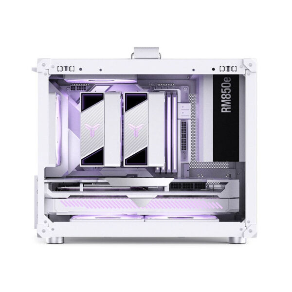 Vỏ Case Jonsbo C6 MAX (Mini Tower/Màu Trắng)/Không Kèm Quạt) - Hình ảnh 5