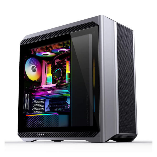 Vỏ Case Jonsbo D500 (Full Tower/Màu Bạc)/Không Kèm Quạt)