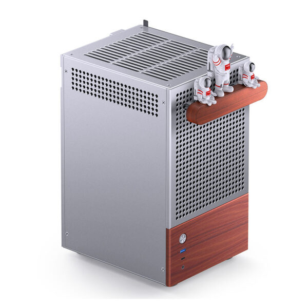 Vỏ Case Jonsbo T6 (Mini Tower/Màu Bạc)/Không Kèm Quạt) - Hình ảnh 2