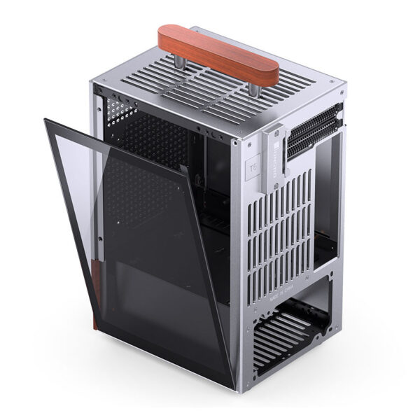 Vỏ Case Jonsbo T6 (Mini Tower/Màu Bạc)/Không Kèm Quạt) - Hình ảnh 3