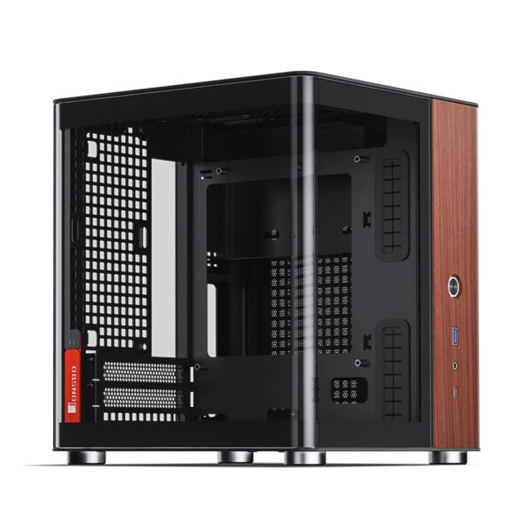 Vỏ Case Jonsbo TK-0 (Mini Tower/Màu Đen)/Không Kèm Quạt)