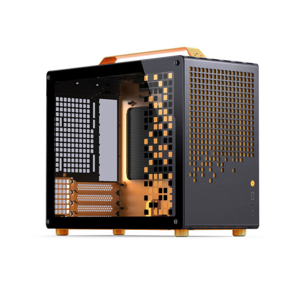 Vỏ Case Jonsbo Z20 (Mid Tower/Màu Đen Cam )/Không Kèm Quạt)