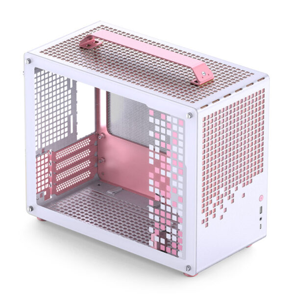 Vỏ Case Jonsbo Z20 (Mid Tower/Màu Trắng Hồng)/Không Kèm Quạt)