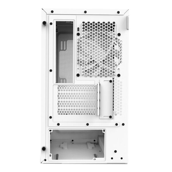 Vỏ Case NZXT H3 Flow (CC-H31FB-01) (micro-ATX/Màu Trắng)/Kèm 1 Quạt F120Q) - Hình ảnh 3